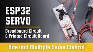 One and Multiple Servo Motor Control with ESP32  No More Servo Jitter [upl. by Deloris810]