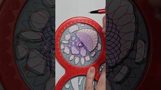 Red purple Spirograph [upl. by Radcliffe]