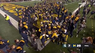 2022 Michigan Football Highlights vs Michigan State [upl. by Gayler]