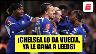 GOL DEL CHELSEA Mudryk anota el 21 sobre Leeds United  FA Cup [upl. by Bradford]