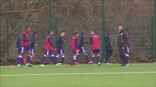 Andonline U16 Anderlecht  Westerlo Warming Up [upl. by Ylrae]