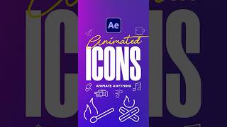 Easily Create Animated Icons in After Effects [upl. by Finah]