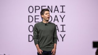 OpenAI DevDay Opening Keynote [upl. by Yentrac]