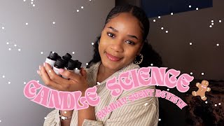 CANDLESCIENCE HOLIDAY FRAGRANCE REVIEW 🎀🎄☃️ [upl. by Elleinet]