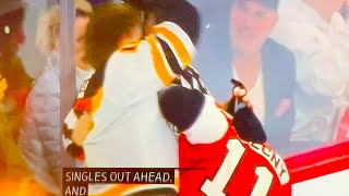 Trent Frederic Travis Konecny Fight  Philadelphia Flyers vs Boston Bruins 2024 NHL Highlights [upl. by Bain707]