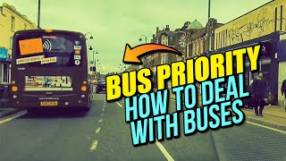 Buses Priority  How to Deal with Buses  Driving Lesson [upl. by Hadnama]