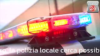 Borgomanero la polizia locale cerca possibili testimoni di un incidente [upl. by Gervais]