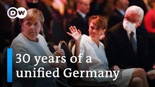 Germany marks 30th anniversary of reunification  DW News [upl. by Bethezel222]