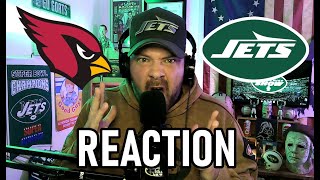 JETS vs CARDINALS REACTION 111024 Why I HATE the JETS [upl. by Jarus522]