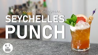 Seychelles Punch  Tresesenwesen Original Tiki Cocktail mit Takamaka Rum [upl. by Helms]