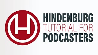 How to Edit a Podcast in Hindenburg Journalist Pro Complete Tutorial [upl. by Aninnaig]