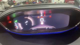 PEUGEOT 3008  HOW TO PERFORM SERVICE RESET [upl. by Hibbert]