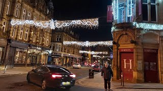 Beautiful Halifax West Yorkshire 🇬🇧 At Christmas Time 🎄halifaxyoutuber [upl. by Ewen]