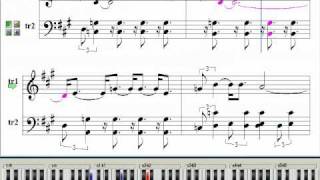 Raison detre Chobits OST  Music Piano Sheet [upl. by Rotce]