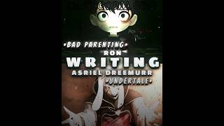 Ron VS Asriel Writing Wise Bad ParentingUndertale Categoria GampG [upl. by Samul]