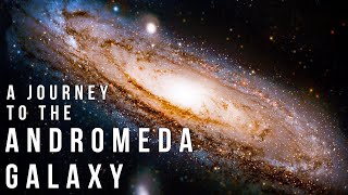 Journey to the Andromeda Galaxy Faster Than the Speed of Light 4K [upl. by Afatsom476]