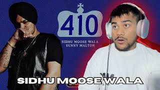 Vishal React to 410 OFFICIAL VIDEO SIDHU MOOSE WALA  SUNNY MALTON • Reaction [upl. by Airamahs]