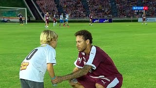 Neymar vs Time da Paz HD 720p 26122017 [upl. by Ashlie136]