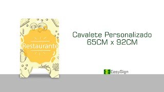 Cavalete Promocional  11 26738450 [upl. by Drofdarb463]