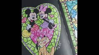 Coloridos Vitraux Disney livrodecolorir coloringbook disney lapisdecor Vitraux coloriage [upl. by Sadonia]