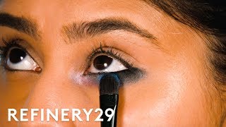 3 Colorful Eye Makeup Looks Tutorial  Short Cuts  Refinery29 [upl. by Arihaj]