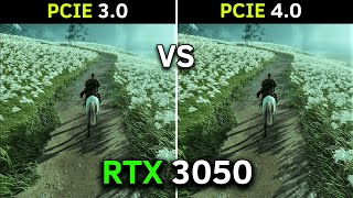 PCIe 30 vs PCIe 40  RTX 3050 8GB  Test In 12 Games  2024 [upl. by Ybocaj]