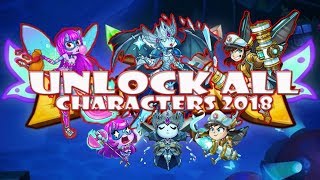 EVERWING UNLOCK ALL CHARACTERS 2018  LUCIA  LYRA  TRIXIE [upl. by Eldreeda]