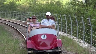 VELORAIL en Ardèche railbike [upl. by Alessandro]