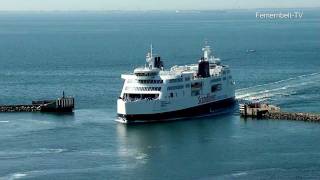 Ferry boats Denmark and Germany Femernbelt [upl. by Duyne108]