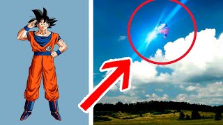 8 GOKU Reales Captados en CÁMARA y Vistos en la Vida Real [upl. by Bael]