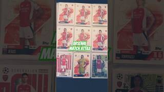 ARSENAL MATCH ATTAX matchattax arsenal shortsviral shorts reels football soccer topps trend [upl. by Anyrtak]