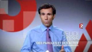 Primaire Socialiste le 1er débat sur France 2 [upl. by Cicenia]