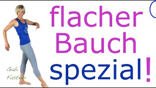 🙆‍♀️ 25 min flacher Bauch spezial Bauchumfang effektiv reduzieren ohne Geräte [upl. by Naillig]