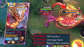 Top Global Moskov Best 1 Hit Build 2024 Broken Build most recommend to all moskov players MLBB [upl. by Aridnere97]