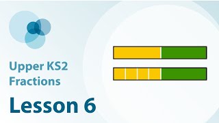 6 Introduction to equivalent fractions for nonunit fractions [upl. by Neneek]