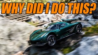 TAKING THE FASTEST CAR IN FORZA HORIZON 5 ON ITS HARDEST CHALLENGE [upl. by Atauqal]