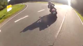 BMW K1300S vs CBR 1000RR Fireblade [upl. by Ecinehs]