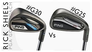 PING G30 Vs PING G25 IRONS [upl. by Titus]