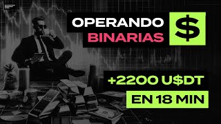 TRADING DE BINARIAS RETO 10K USD  EP2 [upl. by Nesnej]