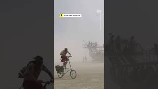 How did people get trapped at Burning Man [upl. by Meekyh]