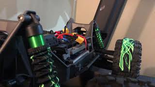 Traxxas X maxx 8s fullforce RC shock cover and install [upl. by Flannery]