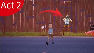 I Finally Escaped My Neighbor s House  Hello Neighbor Episode 2 [upl. by Eldrida]