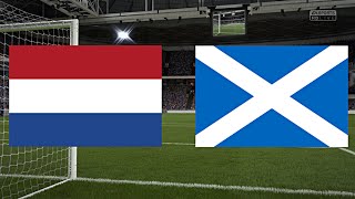 NIEDERLANDE gegen SCHOTTLAND  EM 2016 FRANKREICH Qualifikation ◄NED 02► [upl. by Annoyi401]