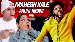 THIS INDIAN SINGER IS NOT HUMAN Latinos React to Mahesh Kale  Aruni Kirani Katyar Kaljat Ghusali [upl. by Yelha84]