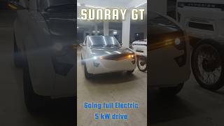 Going full Electric SUNRAY GT Solar Phev  Hybrid car [upl. by Aulea914]