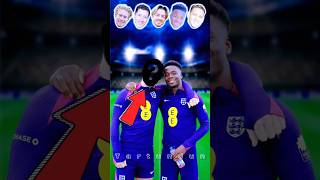 Jack Grealish and Bukayo Saka shortsvideo football grealish bukayosaka vinicius shorts [upl. by Rosalind]