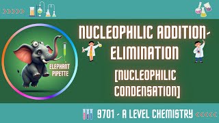 Nucleophilic AdditionElimination Mechanism  A level Chemistry [upl. by Michella547]