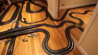 Our latest Scalextric layout [upl. by Longfellow]