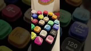 Unboxing corslet marker marker alcoholmarkers sketch unboxingvideo unboxingshorts [upl. by Atteval413]