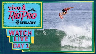 WATCH LIVE  Vivo Rio Pro Presented By Corona 2024  Day 1 [upl. by Tatum]